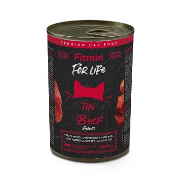 FFL cat tin adult beef 400g